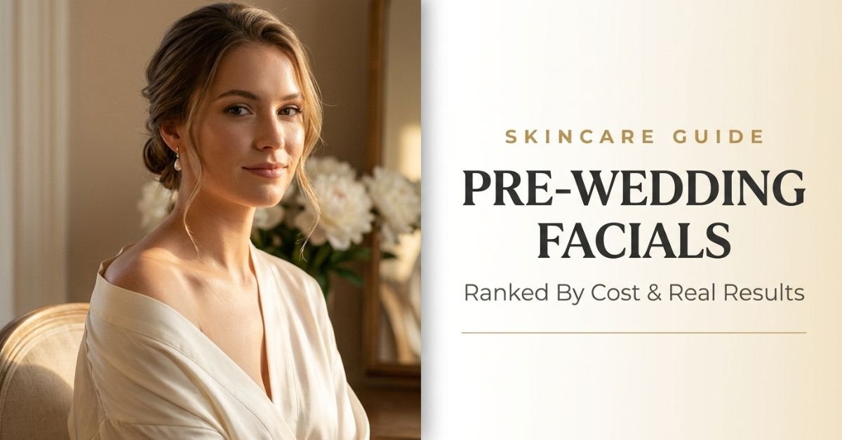 Pre-wedding facials ranked by cost and results — bridal skincare guide